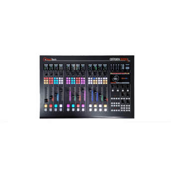 Axel Oxygen 3000 Plus console digital de broadcast com 8 faders para rádio